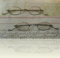 Bild 6 Die ersten Brillen mit Bügelbefestigung am Ohr