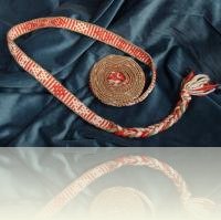 Bild 8 Kammwebband, auch pflanzengefärbt